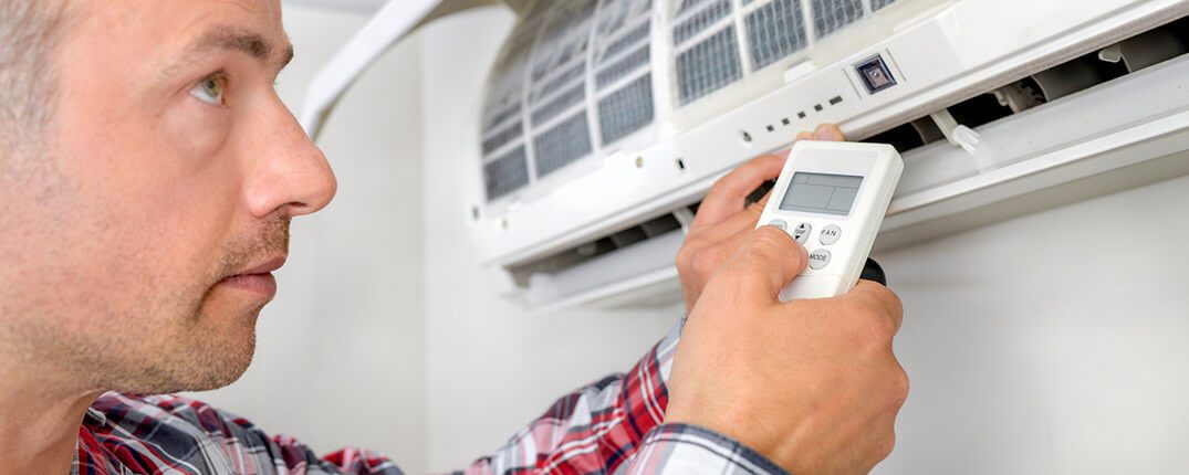 DunRite Heating & Air Inc. -installing new air conditioning unit